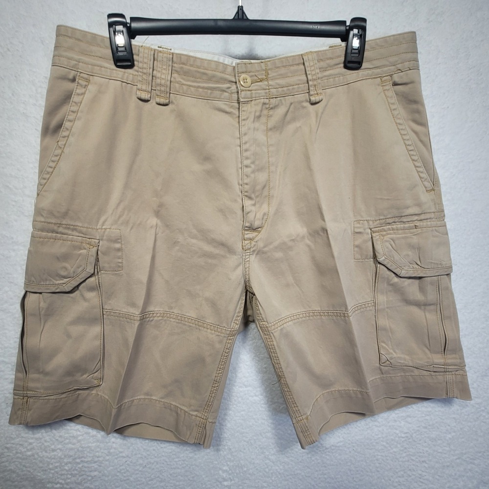 Polo Ralph Lauren Classic Polo Mens Chino Cargo Shorts Size 40 Beige Khaki